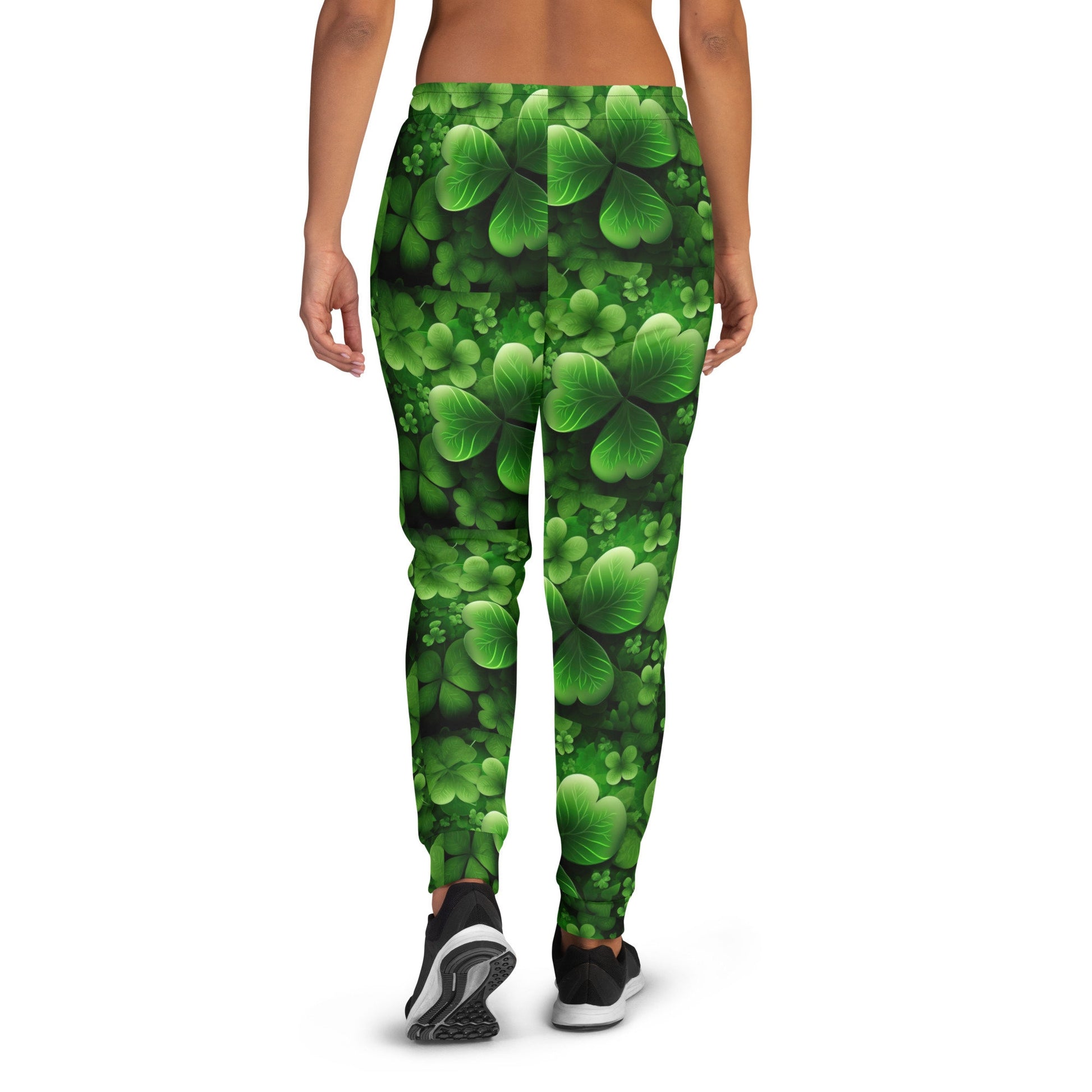 Women&#39;s Joggers-Shamrock Design