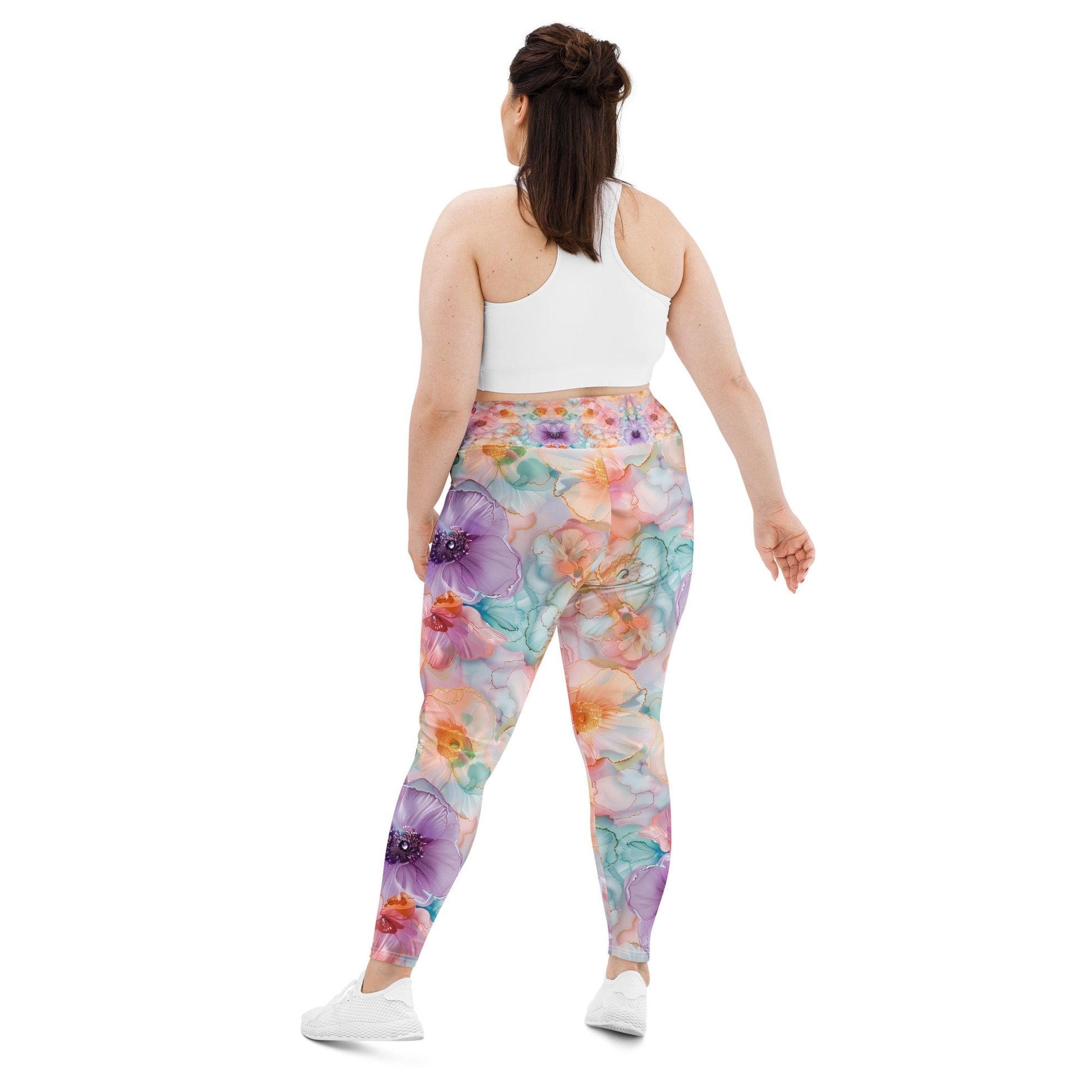 Plus Size Leggings - Spring Time 1