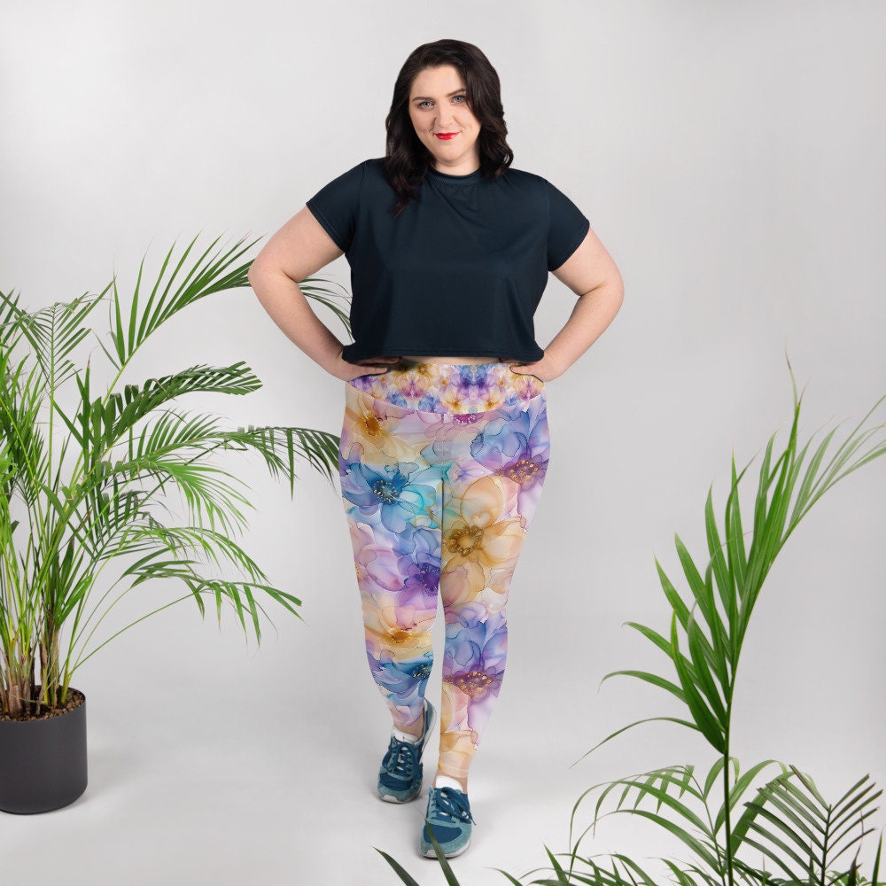 Plus Size Leggings - Spring Time 2