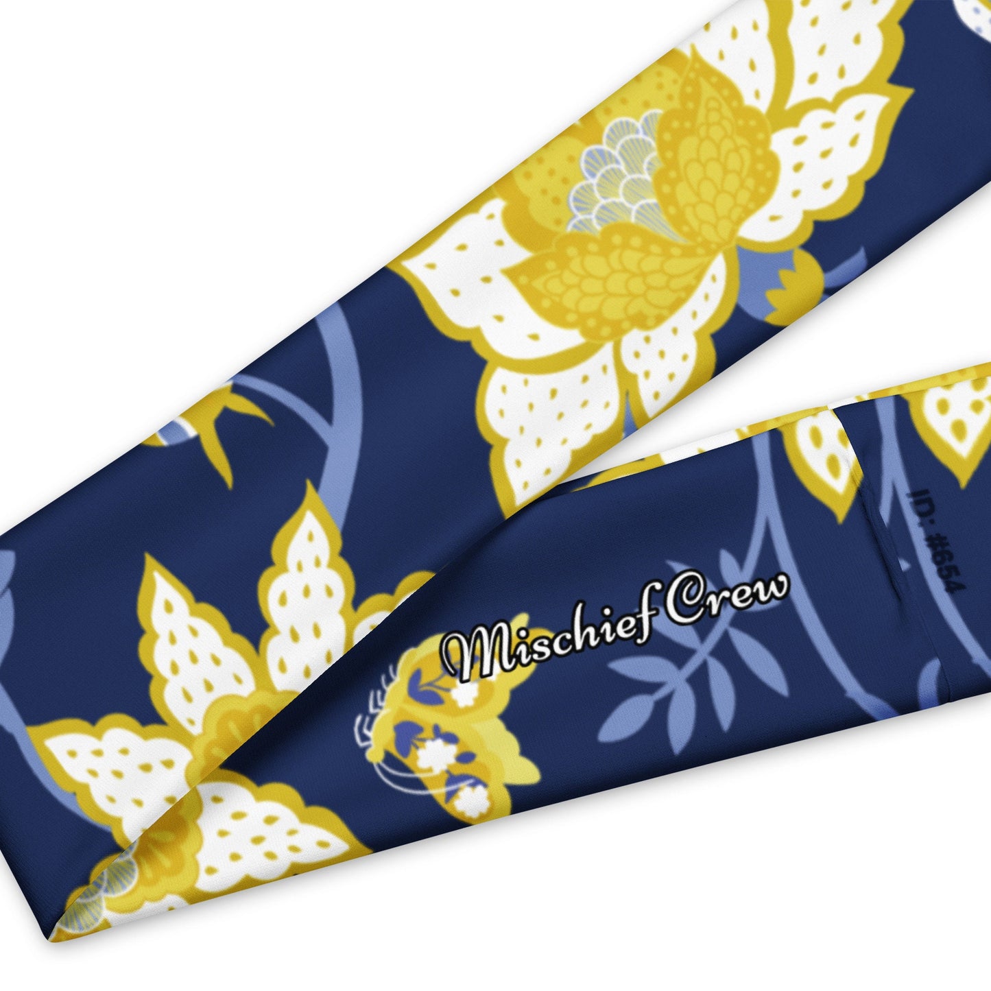 Headband - Yellow and Blue Flower