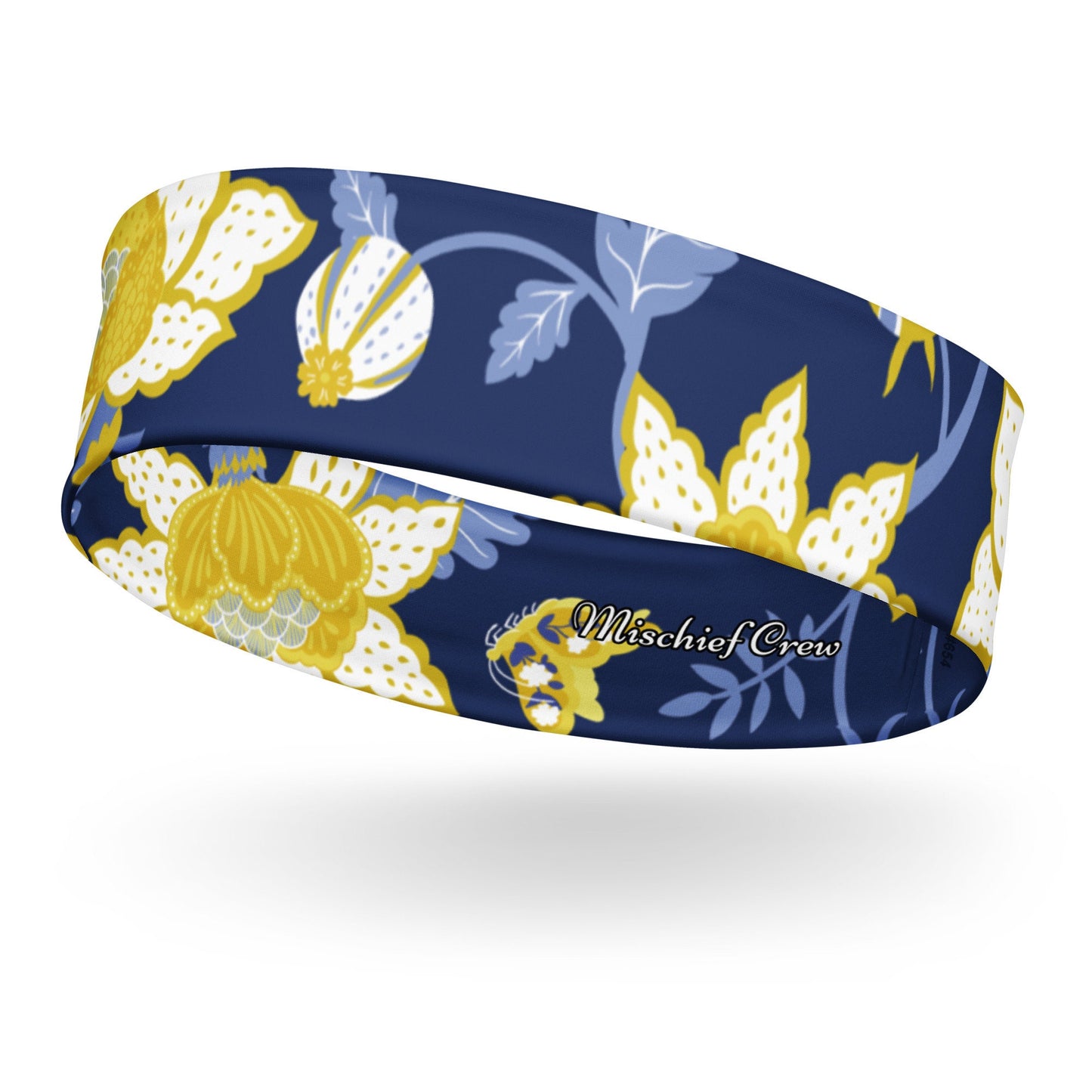 Headband - Yellow and Blue Flower