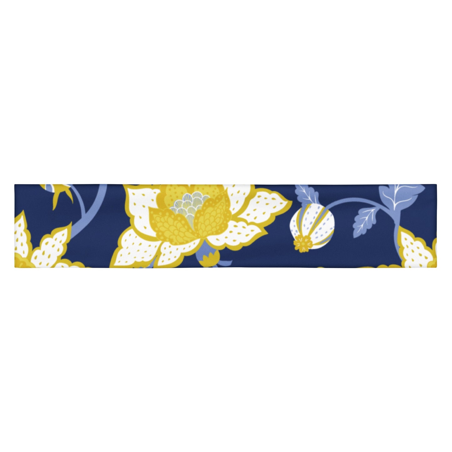 Headband - Yellow and Blue Flower