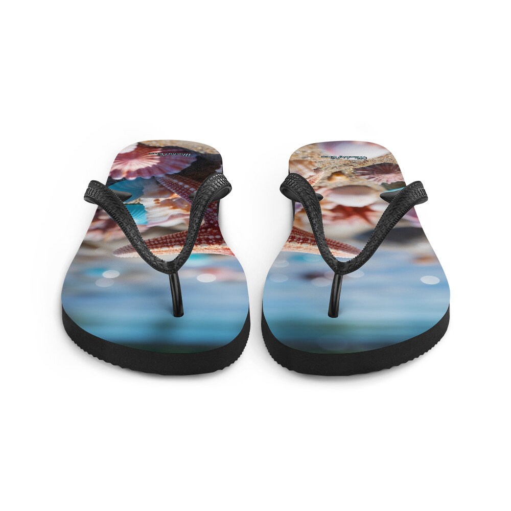 Flip-Flops Beach with Sea shells - sin Chancla Taso 2