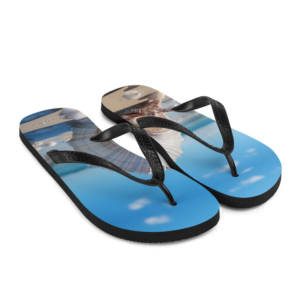 Flip-Flops Beach with Sea shells - Sin Chancla Taso 6