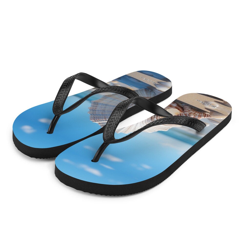 Flip-Flops Beach with Sea shells - Sin Chancla Taso 6