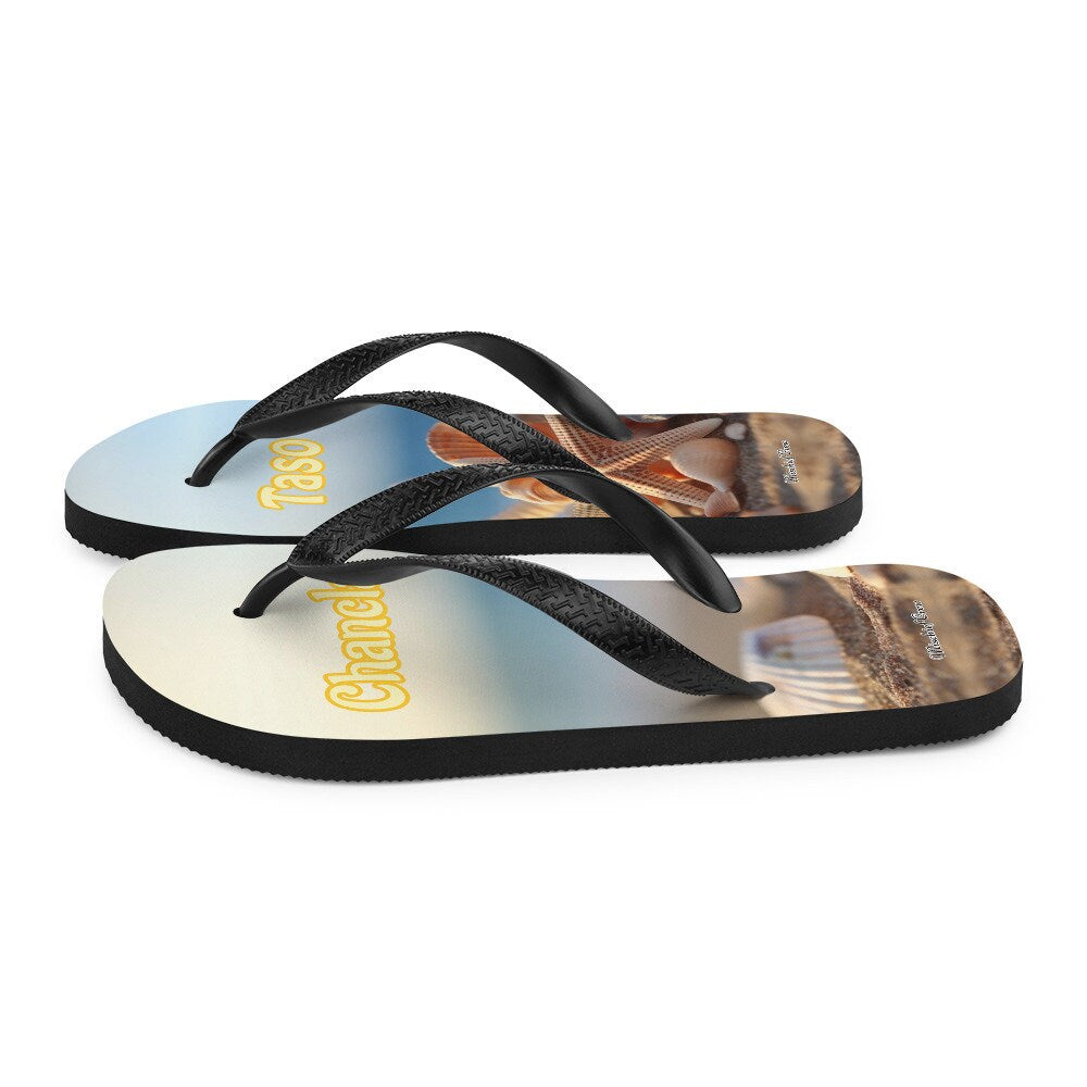 Flip-Flops Flip-Flops Beach with Sea shells - Con Chancla Taso 7