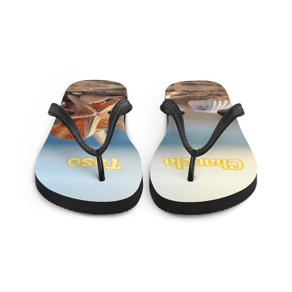 Flip-Flops Flip-Flops Beach with Sea shells - Con Chancla Taso 7