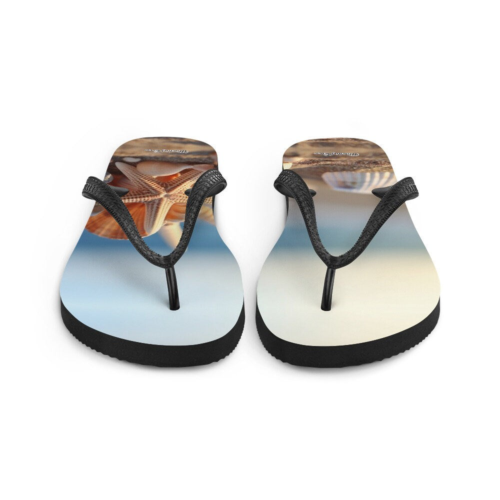 Flip-Flops Beach with Sea shells - Sin Chancla Taso 8