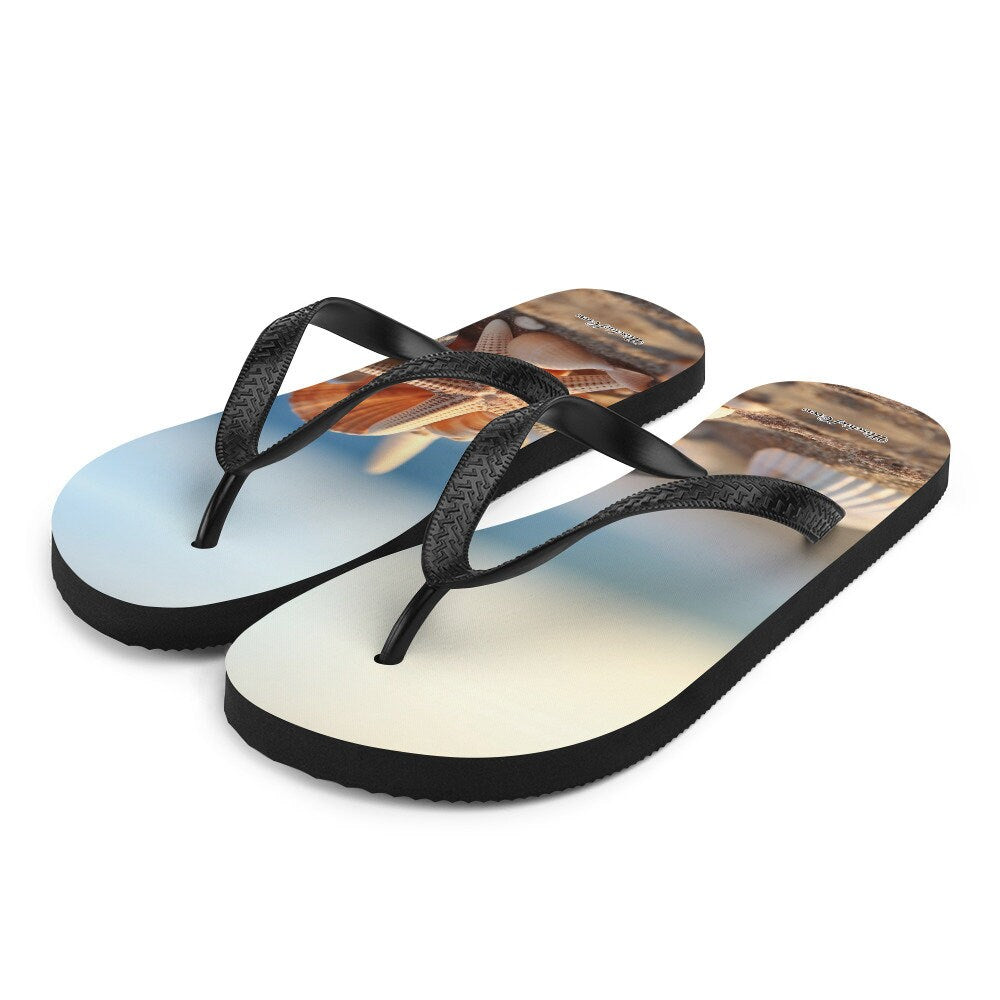 Flip-Flops Beach with Sea shells - Sin Chancla Taso 8