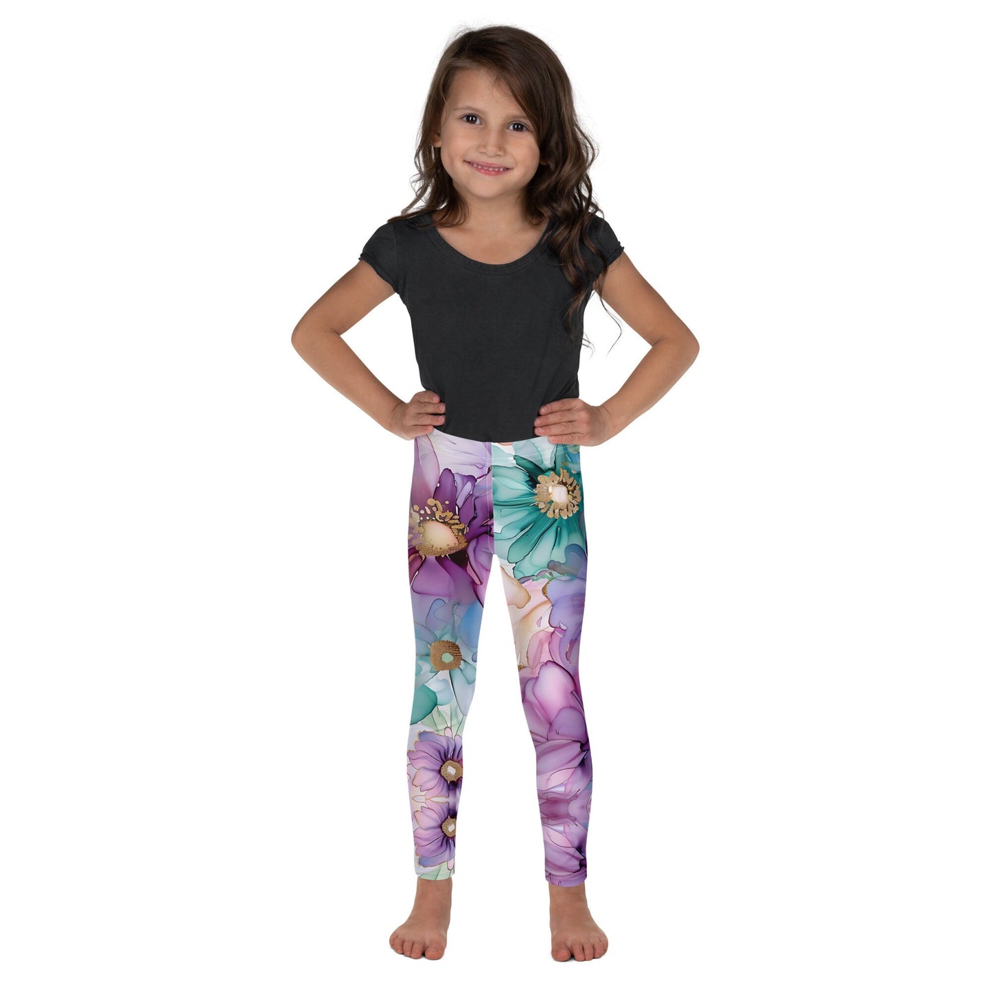 Kid&#39;s Leggings - Spring Time Flower 5