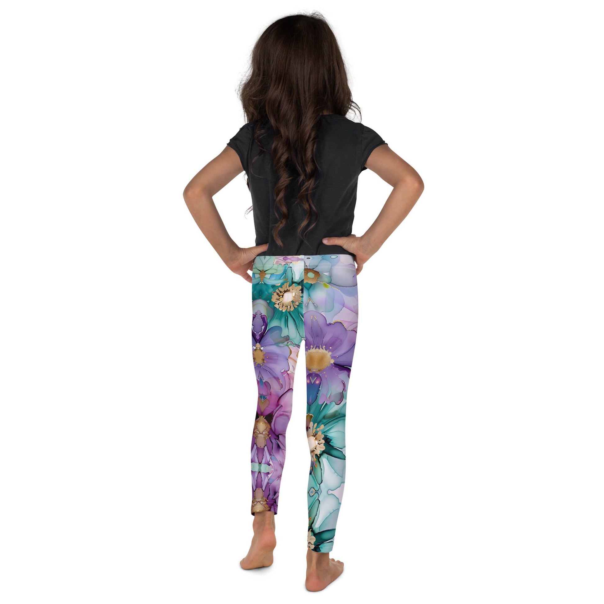 Kid&#39;s Leggings - Spring Time Flower 5