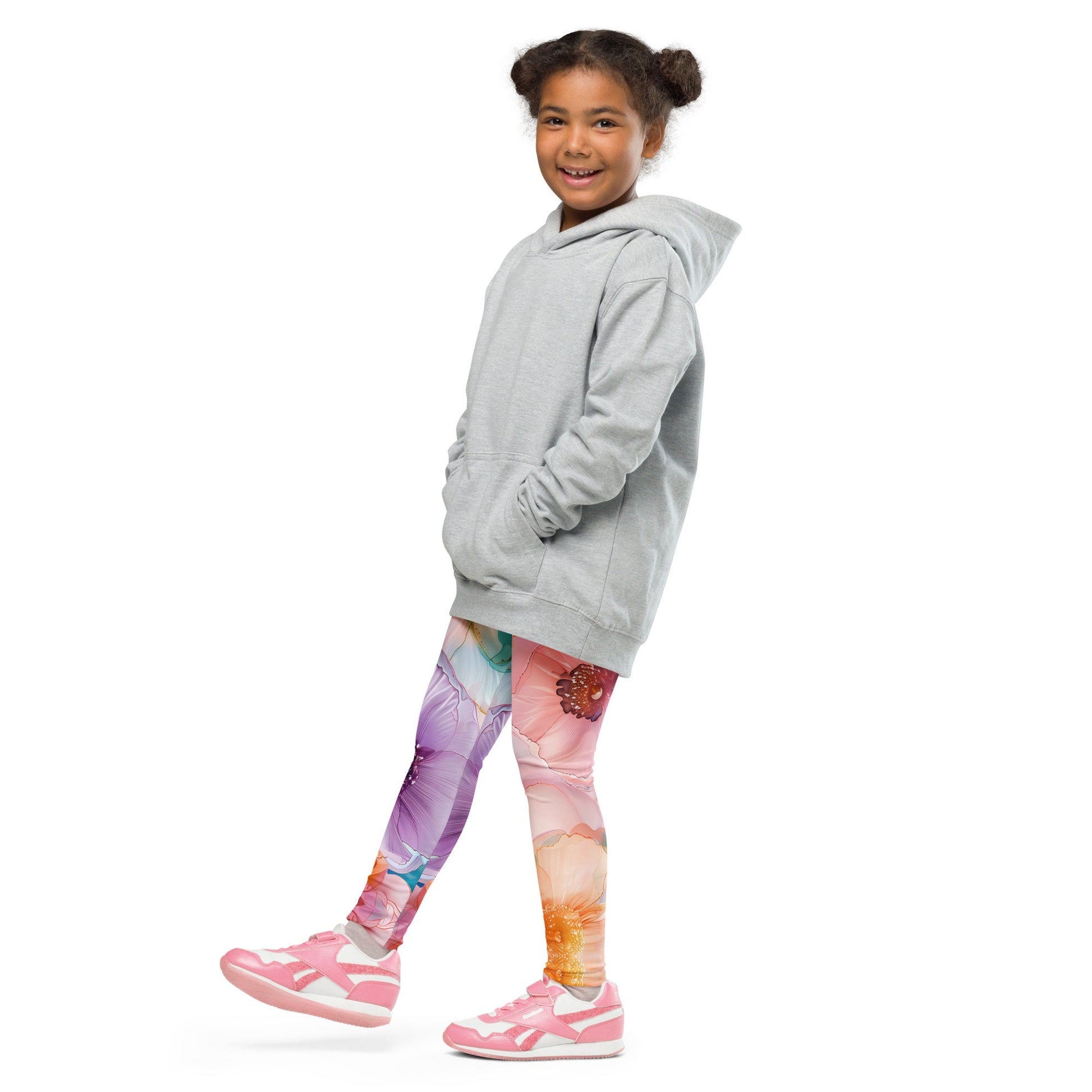 Kid&#39;s Leggings - Spring Time Flower 1