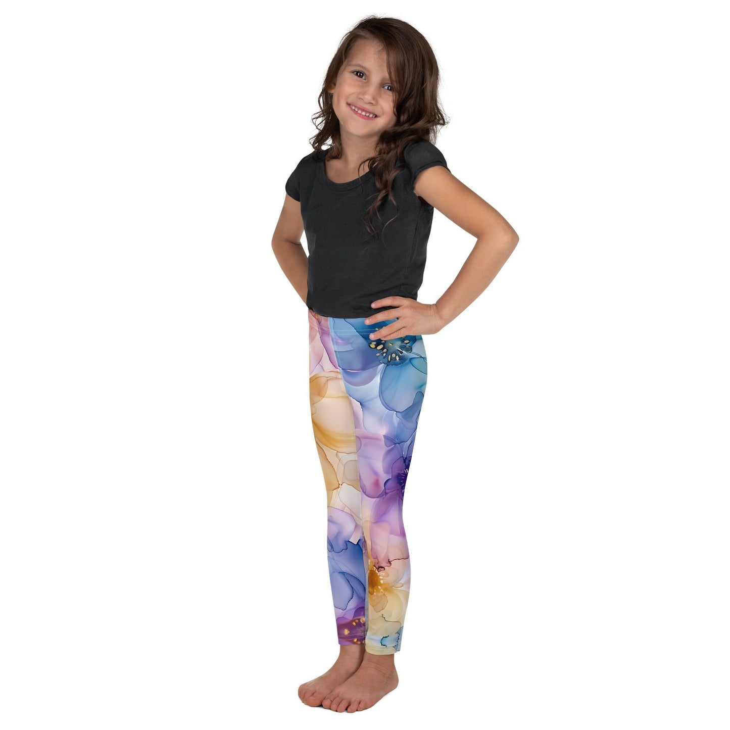 Kid&#39;s Leggings - Spring Time Flower 2