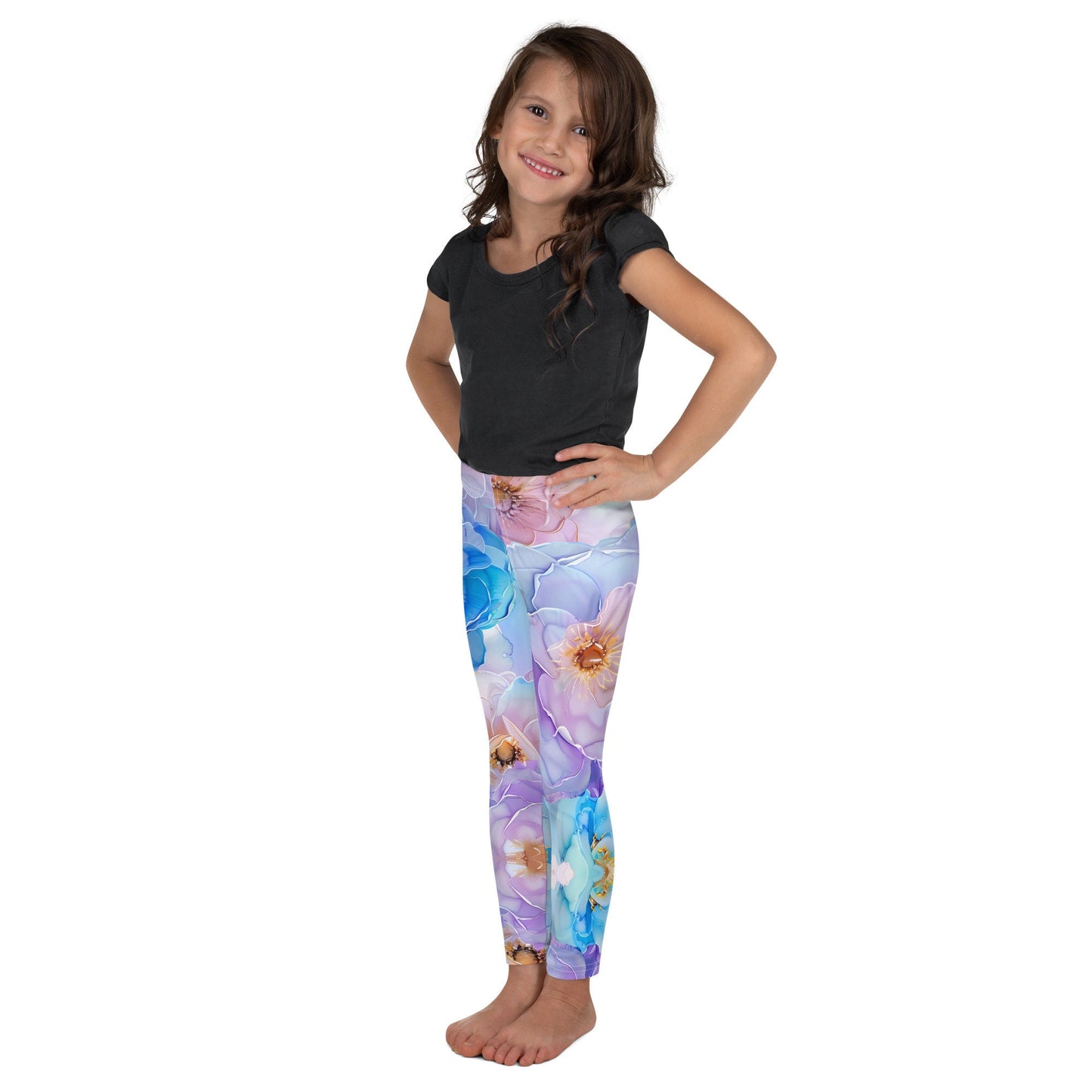 Kid&#39;s Leggings - Spring Time Flower 3