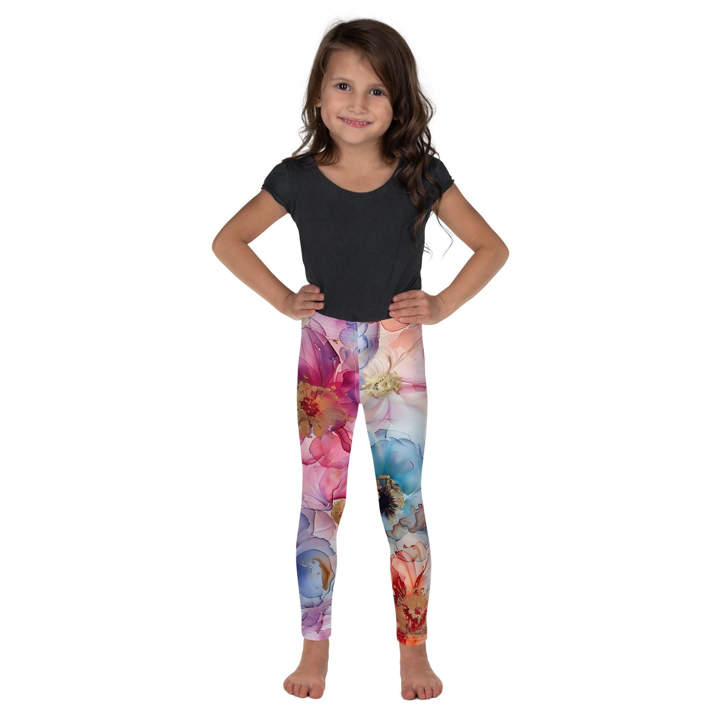 Kid&#39;s Leggings - Spring Time Flower 4