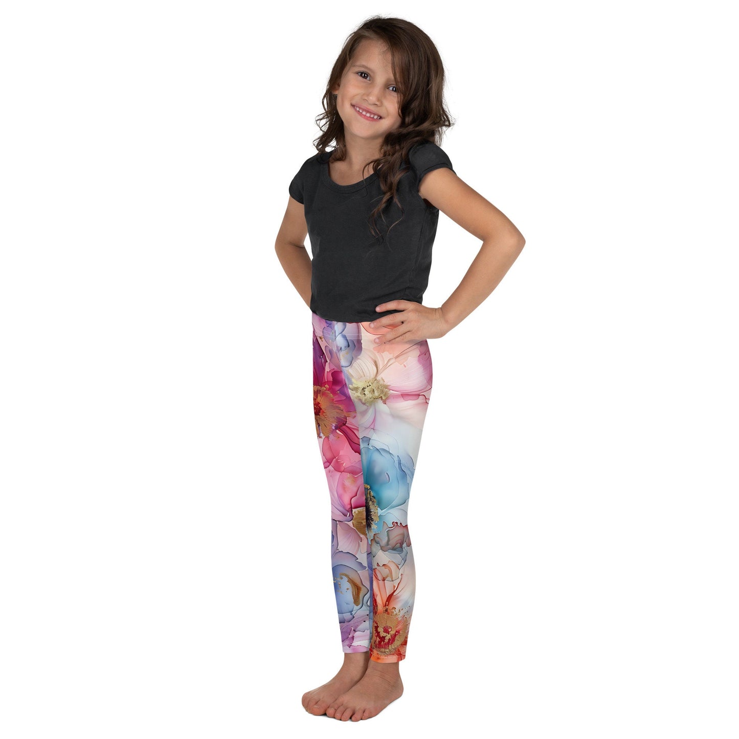 Kid&#39;s Leggings - Spring Time Flower 4