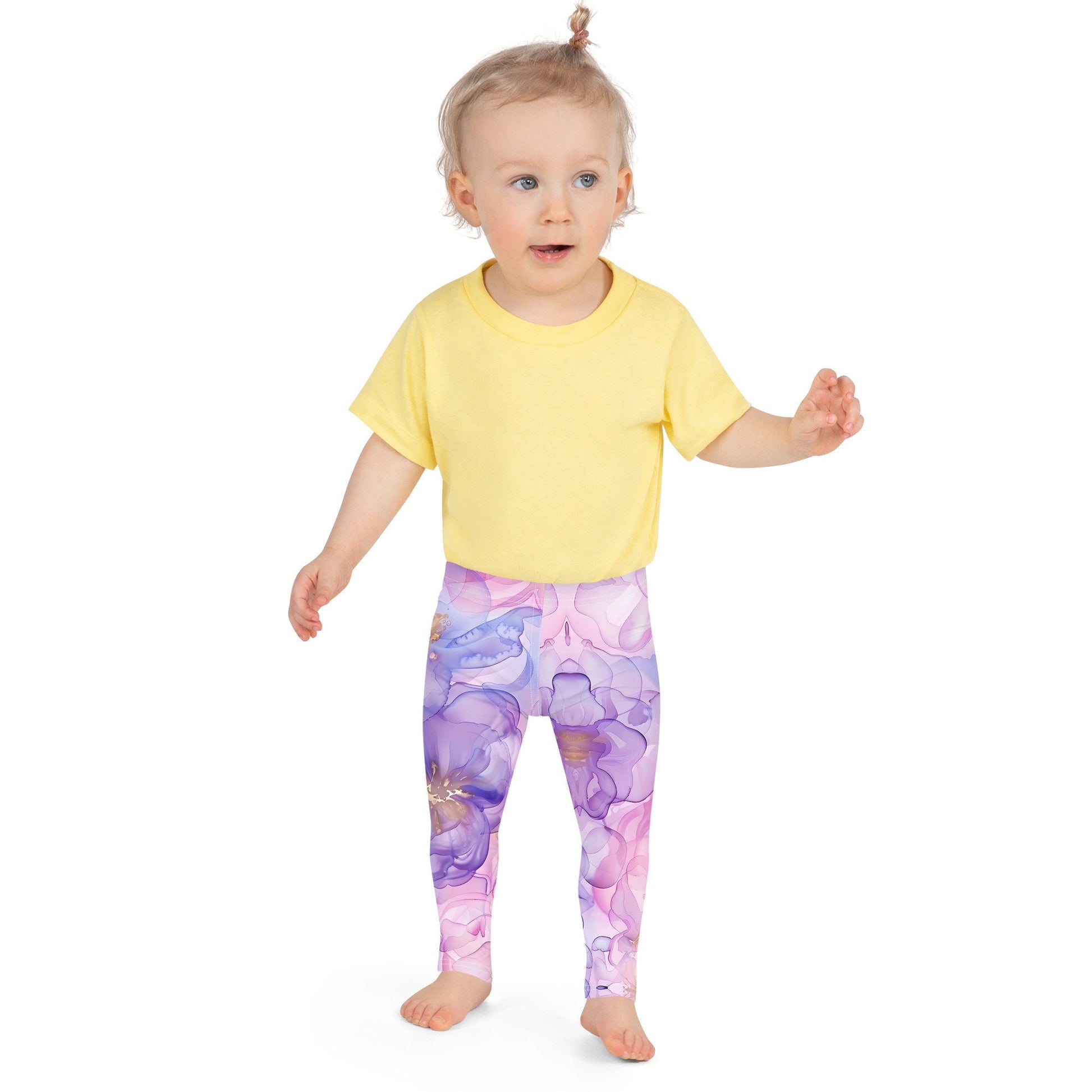 Kid&#39;s Leggings - Spring Time Flower 6