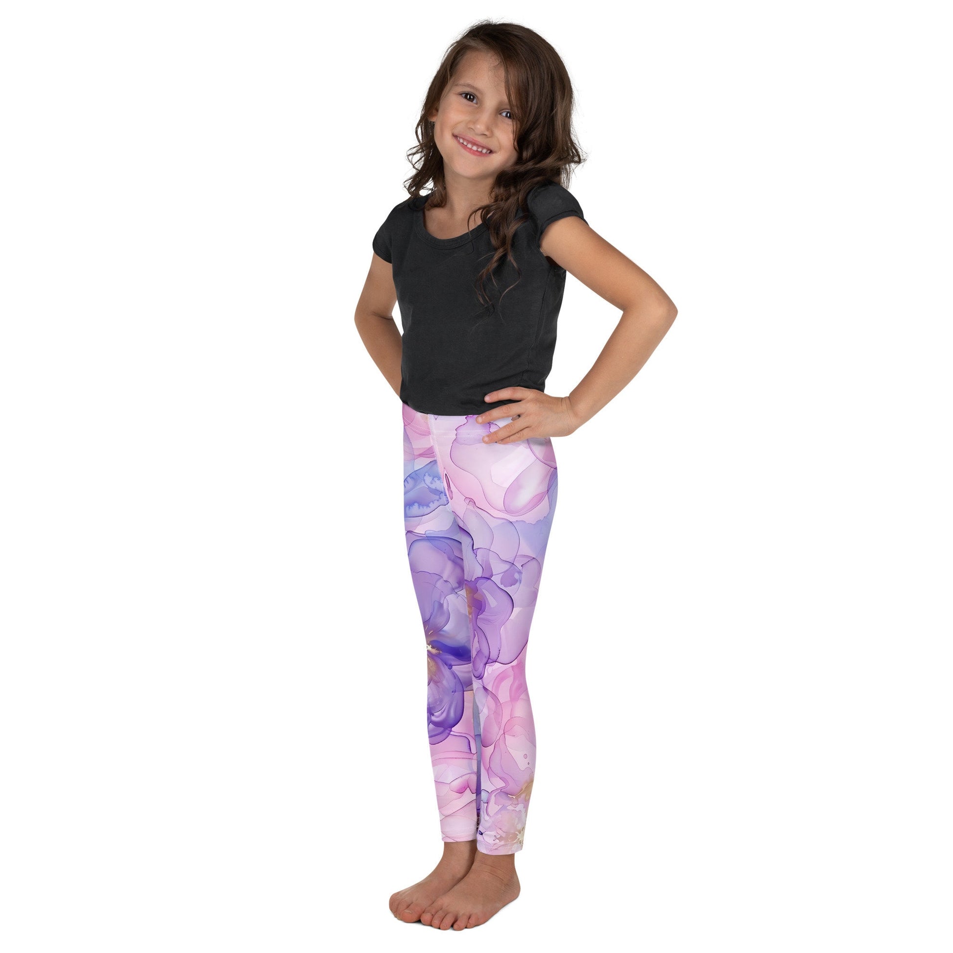 Kid&#39;s Leggings - Spring Time Flower 7