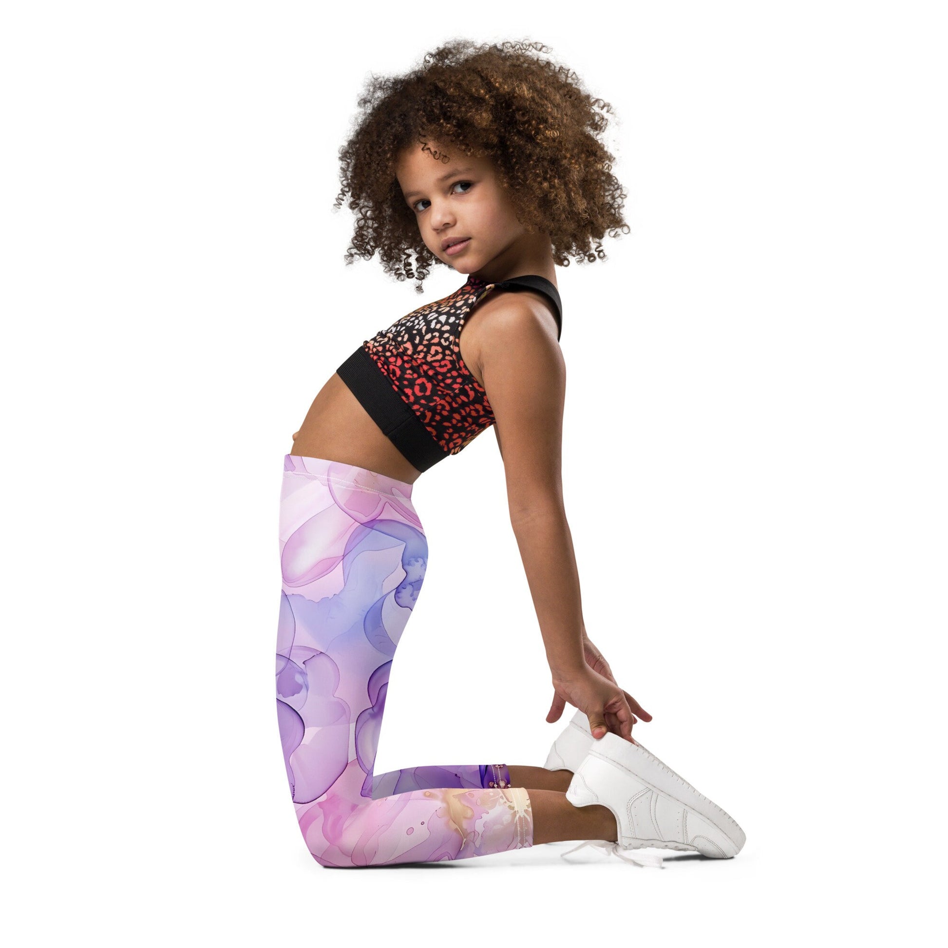 Kid&#39;s Leggings - Spring Time Flower 7