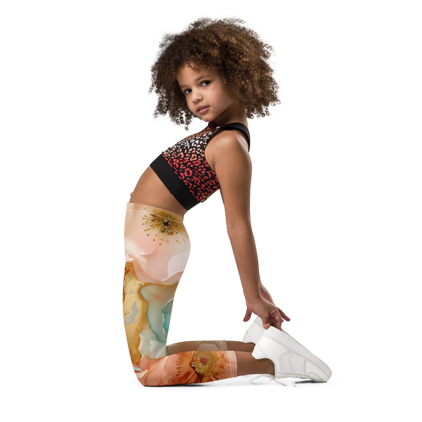 Kid&#39;s Leggings - Spring Time Flower 8