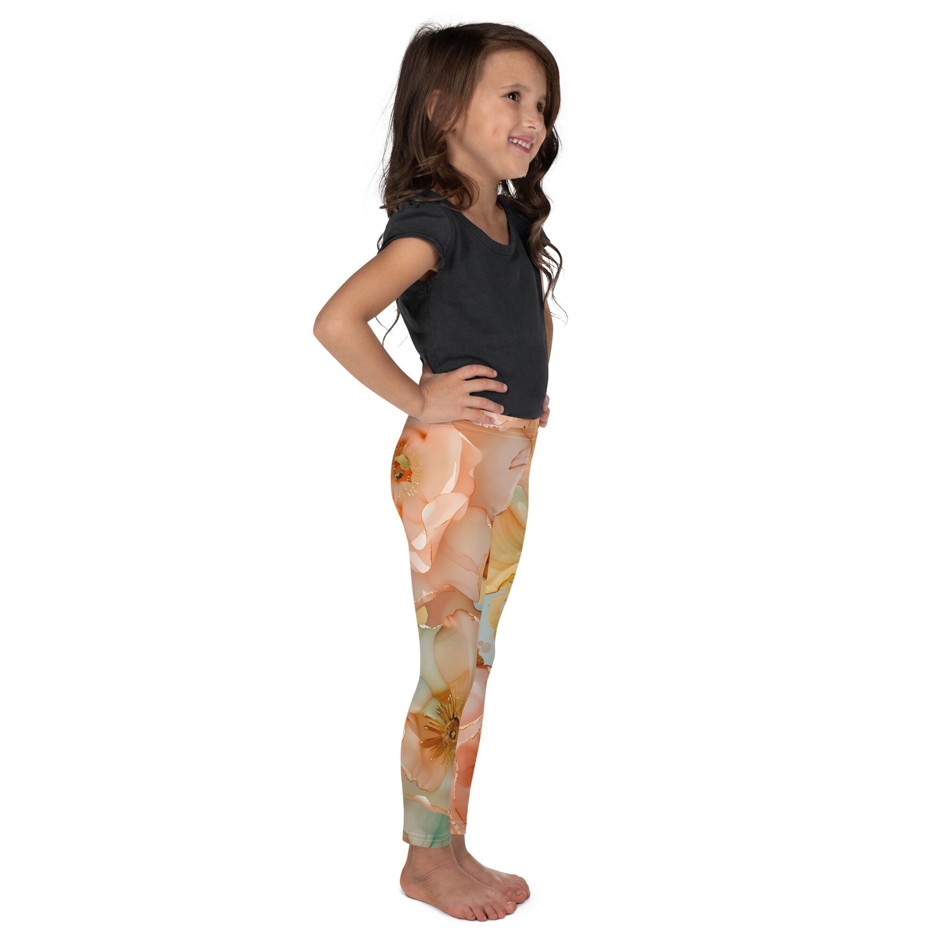 Kid&#39;s Leggings - Spring Time Flower 8