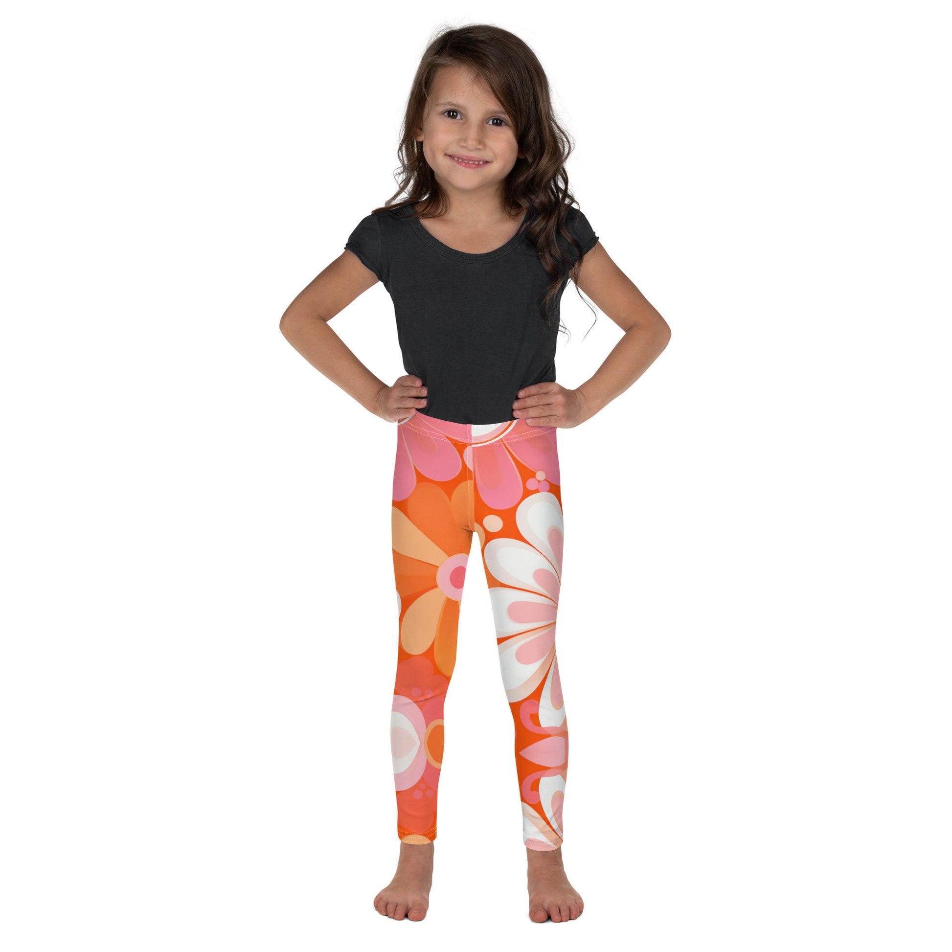 Kid&#39;s Leggings - Retro Groovy 2