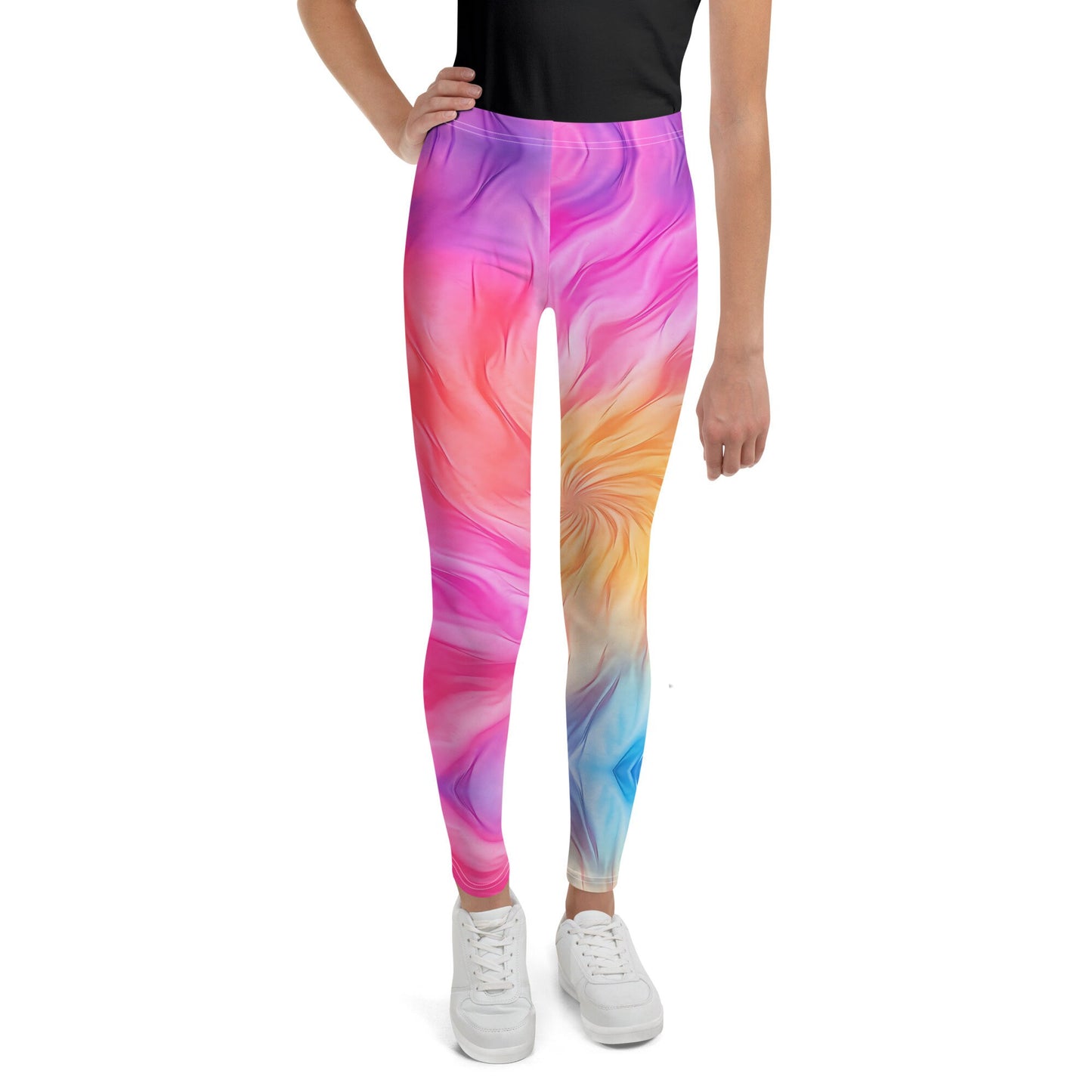 Youth Leggings - Tie Dye 1