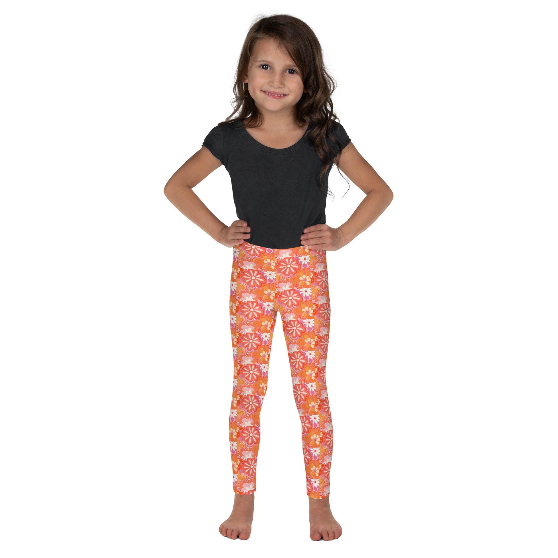 Kid&#39;s Leggings - Retro Groovy 1