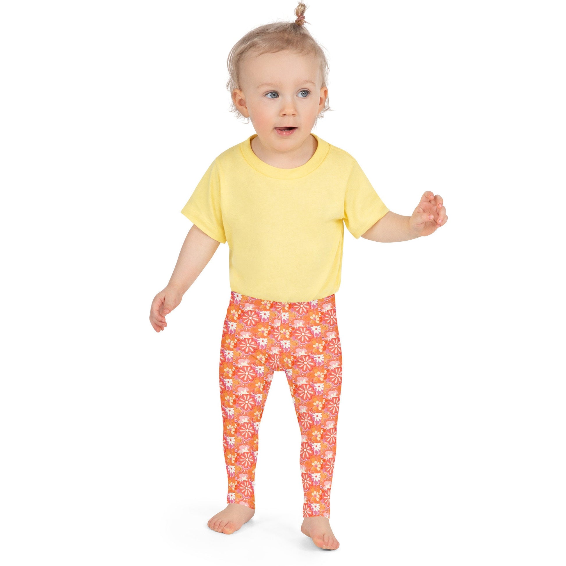 Kid&#39;s Leggings - Retro Groovy 1