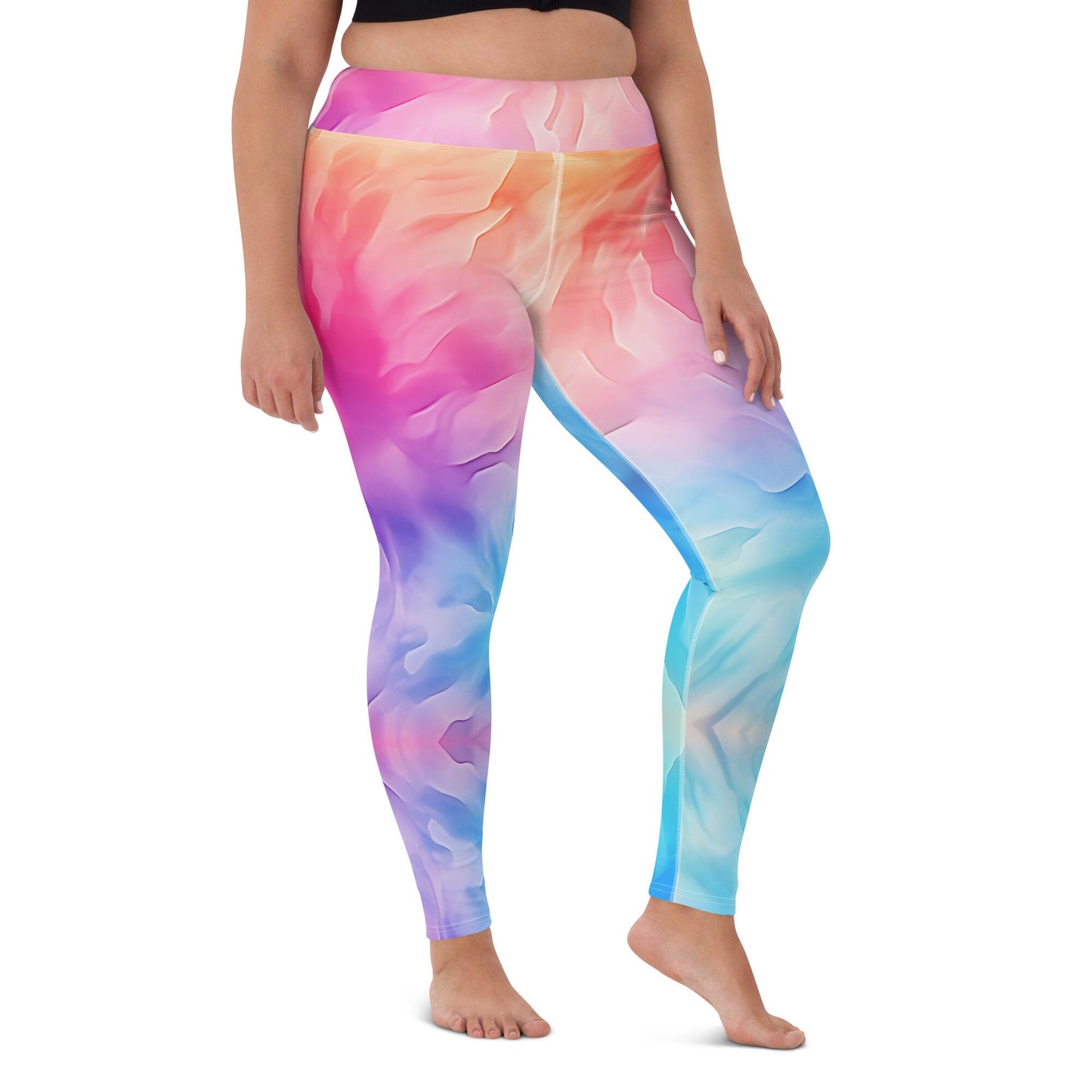 Yoga Leggings - Tie Dye