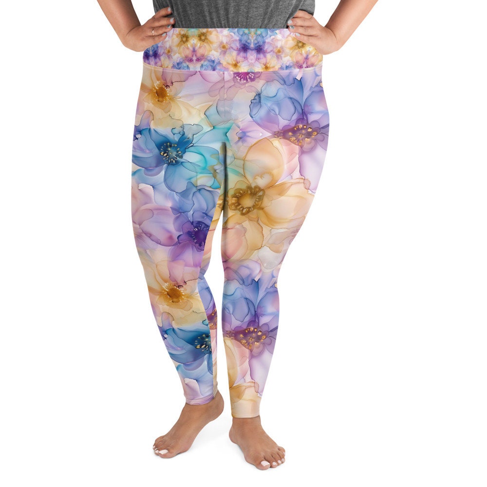 Plus Size Leggings - Spring Time 2