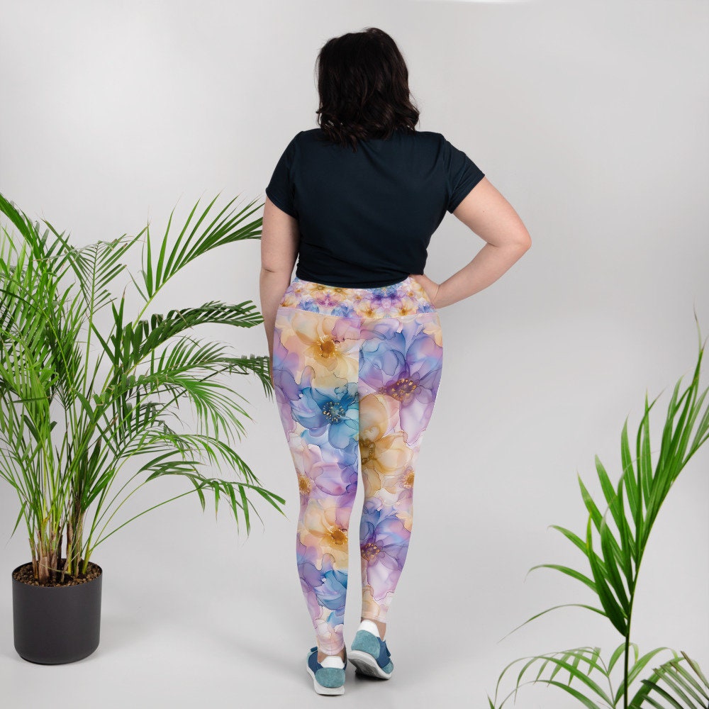 Plus Size Leggings - Spring Time 2