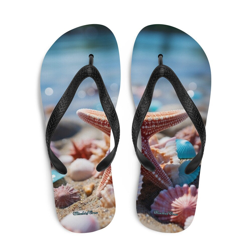 Flip-Flops Beach with Sea shells - sin Chancla Taso 2