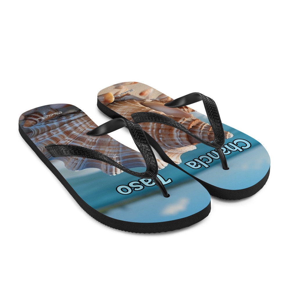 Flip-Flops Beach with Sea shells - Con Chancla Taso 4