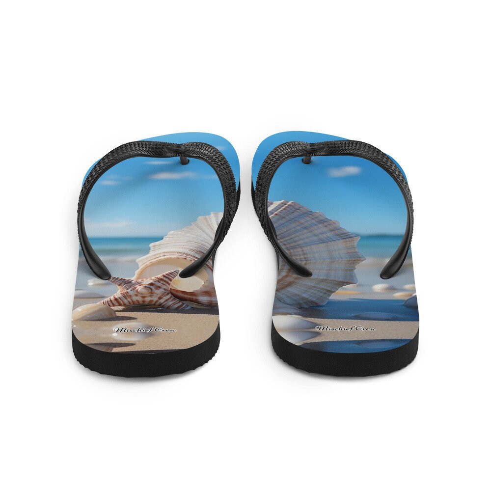 Flip-Flops Beach with Sea shells - Sin Chancla Taso 6