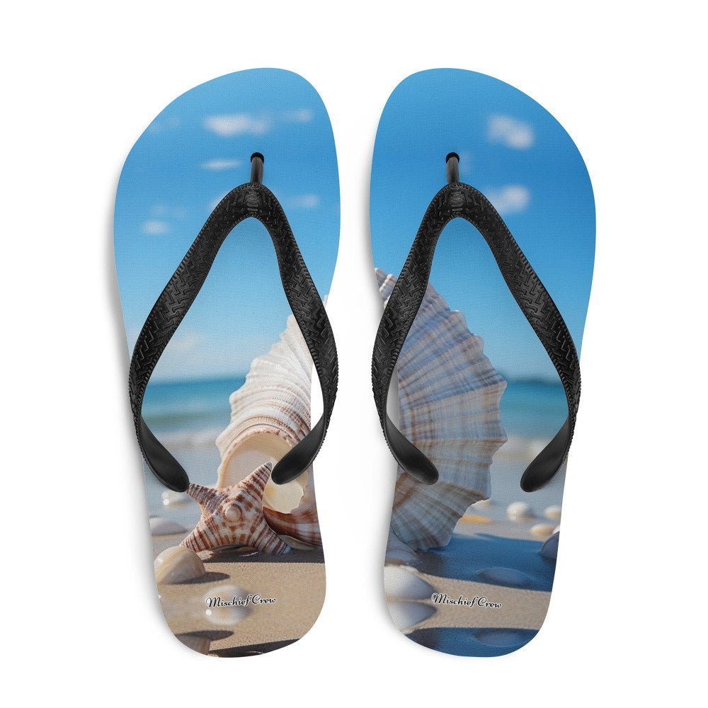 Flip-Flops Beach with Sea shells - Sin Chancla Taso 6