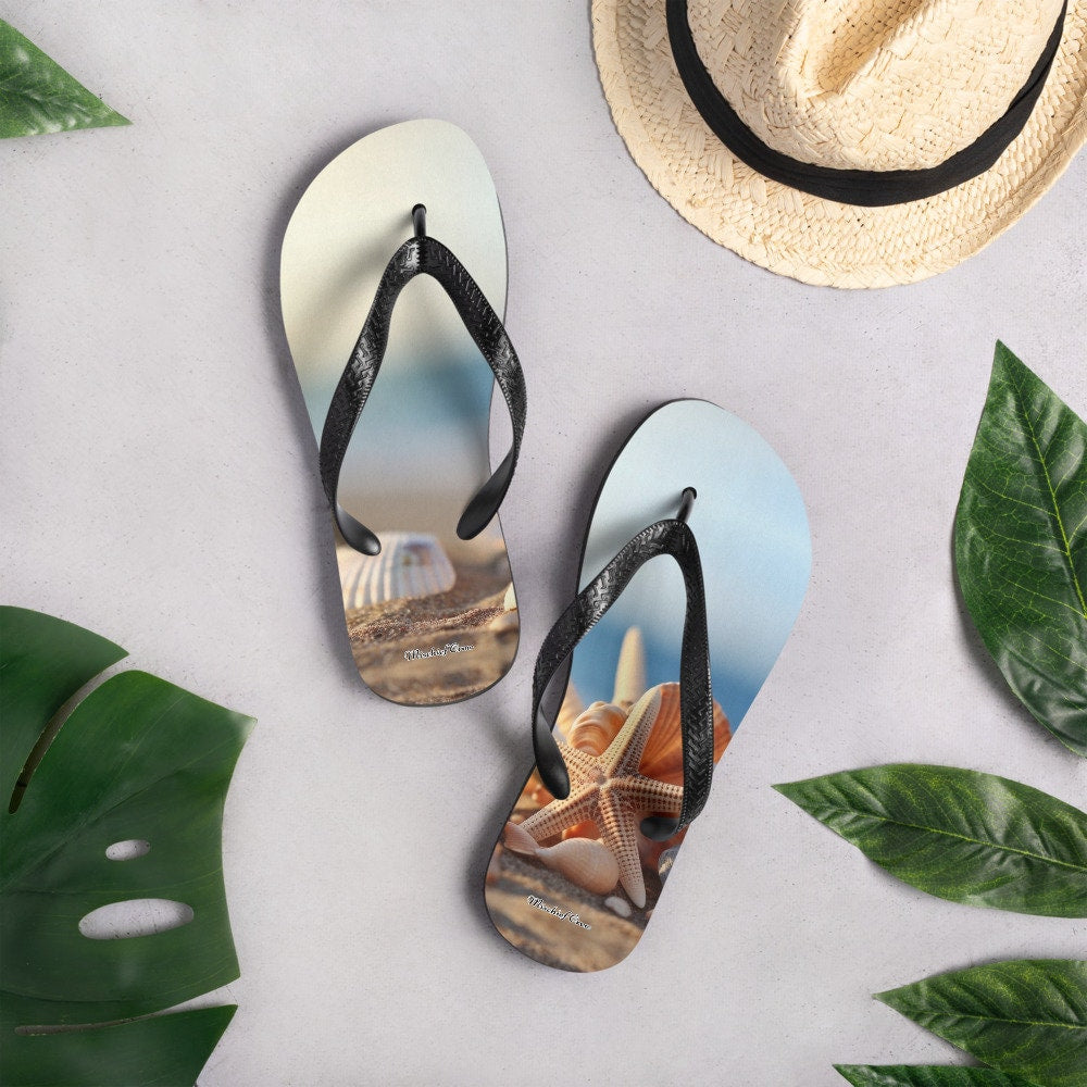 Flip-Flops Beach with Sea shells - Sin Chancla Taso 8