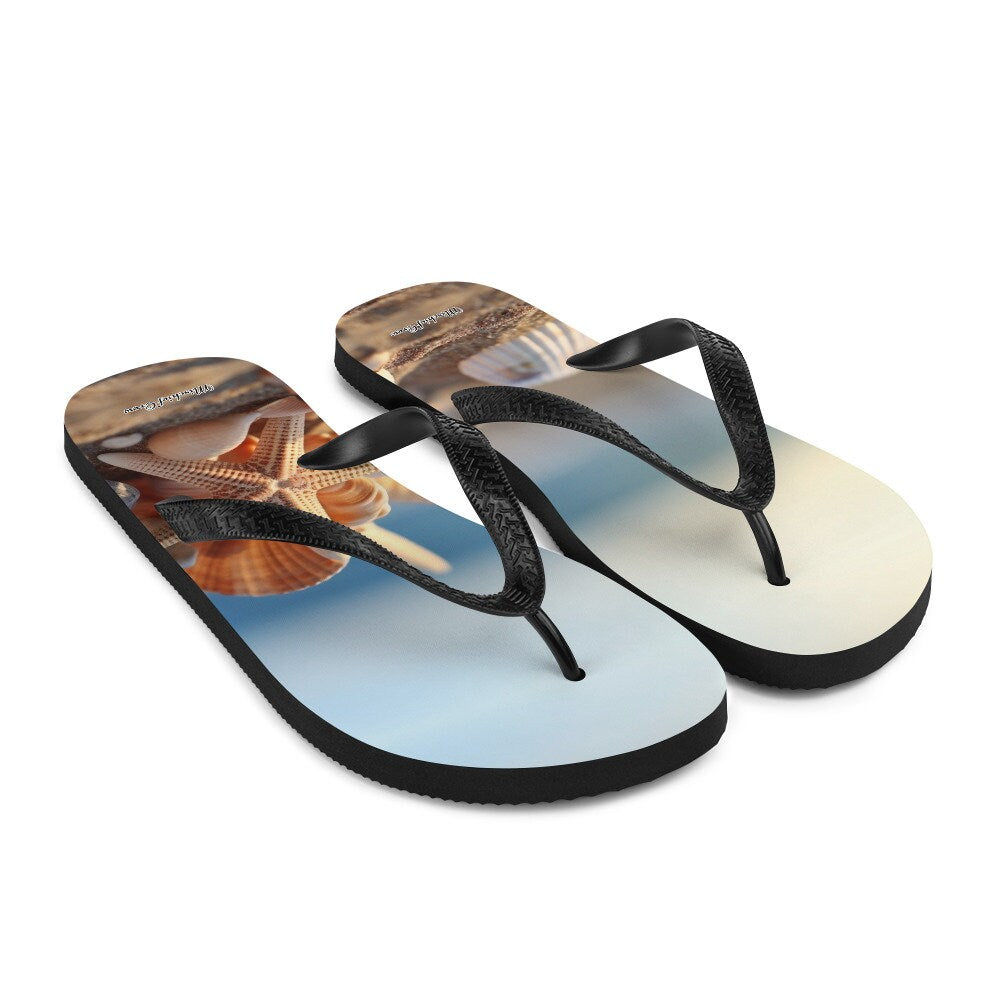 Flip-Flops Beach with Sea shells - Sin Chancla Taso 8