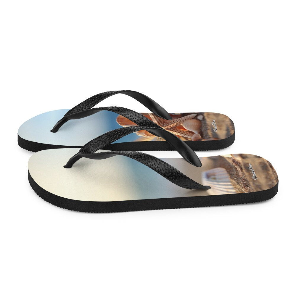 Flip-Flops Beach with Sea shells - Sin Chancla Taso 8