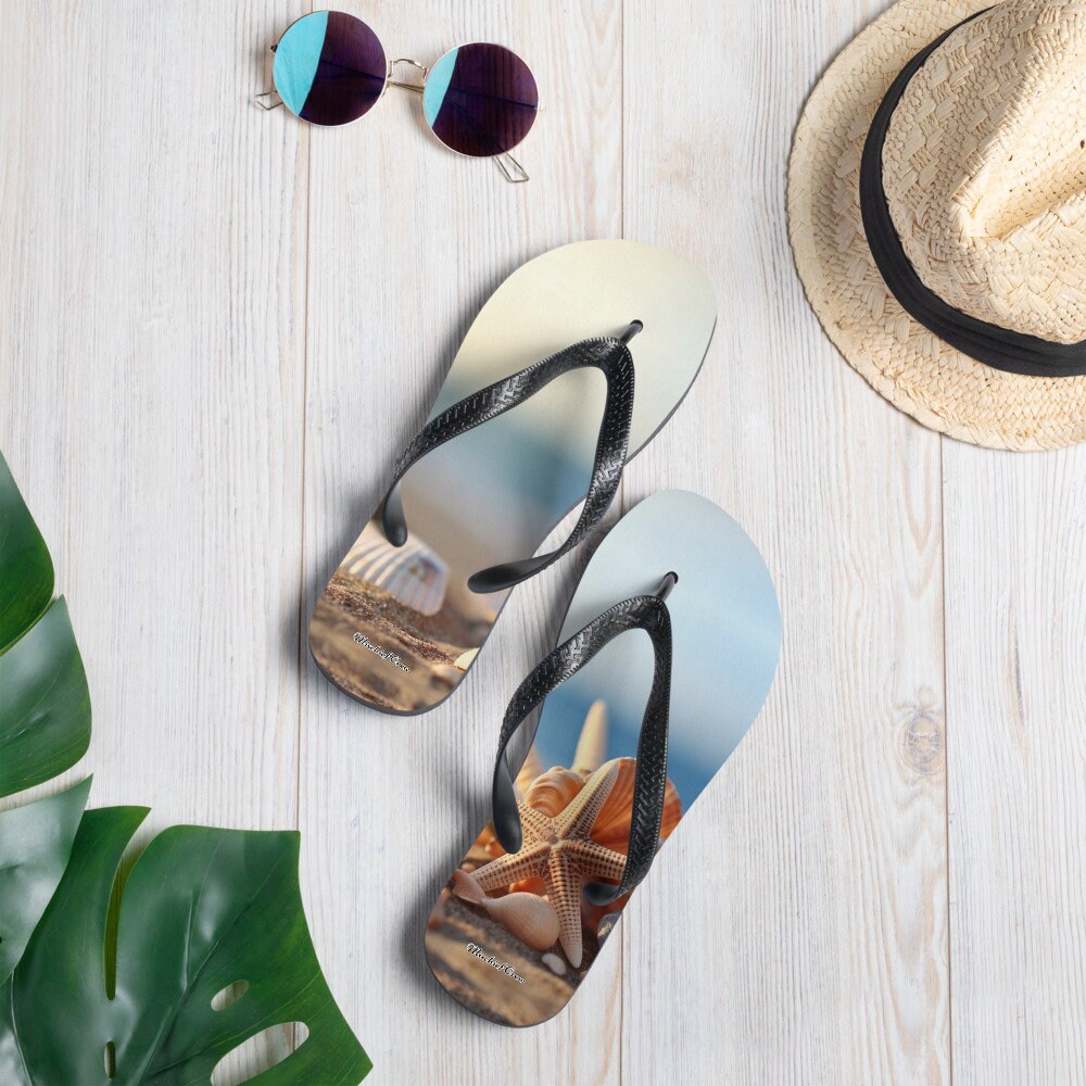 Flip-Flops Beach with Sea shells - Sin Chancla Taso 8