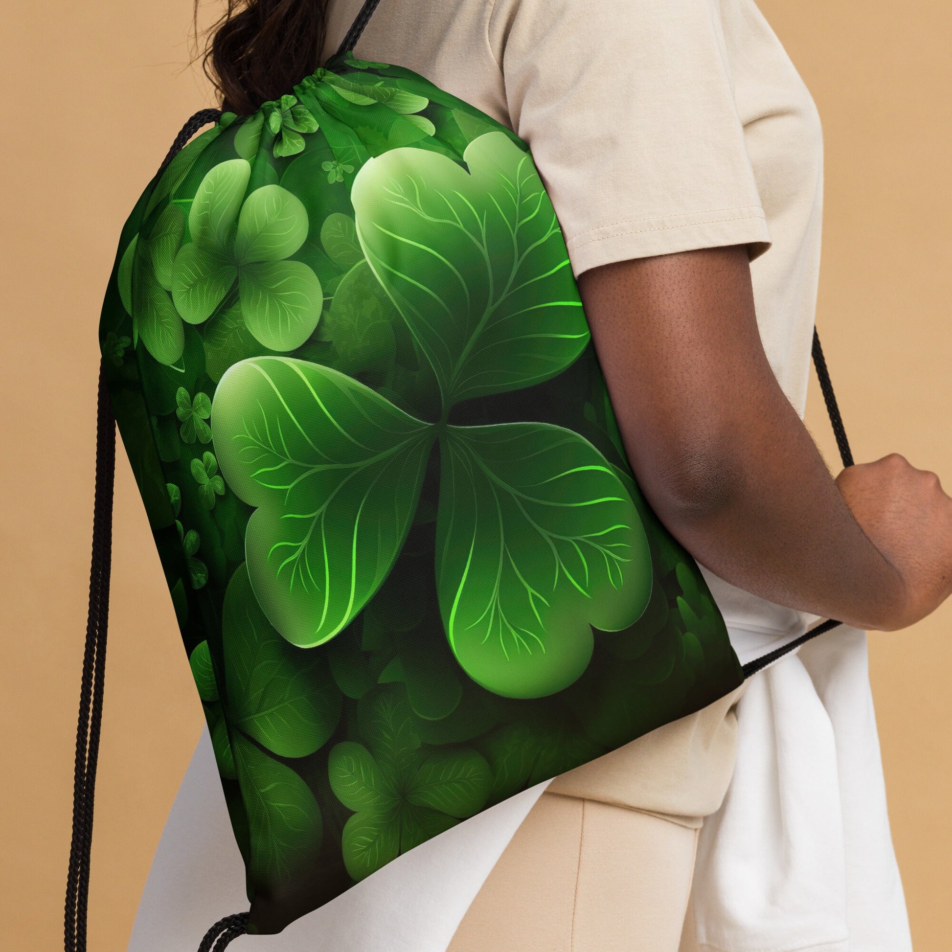 Drawstring bag - Shamrock 1