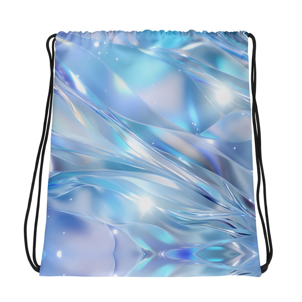 Drawstring bag - Glass like Shine and Shimmer 1