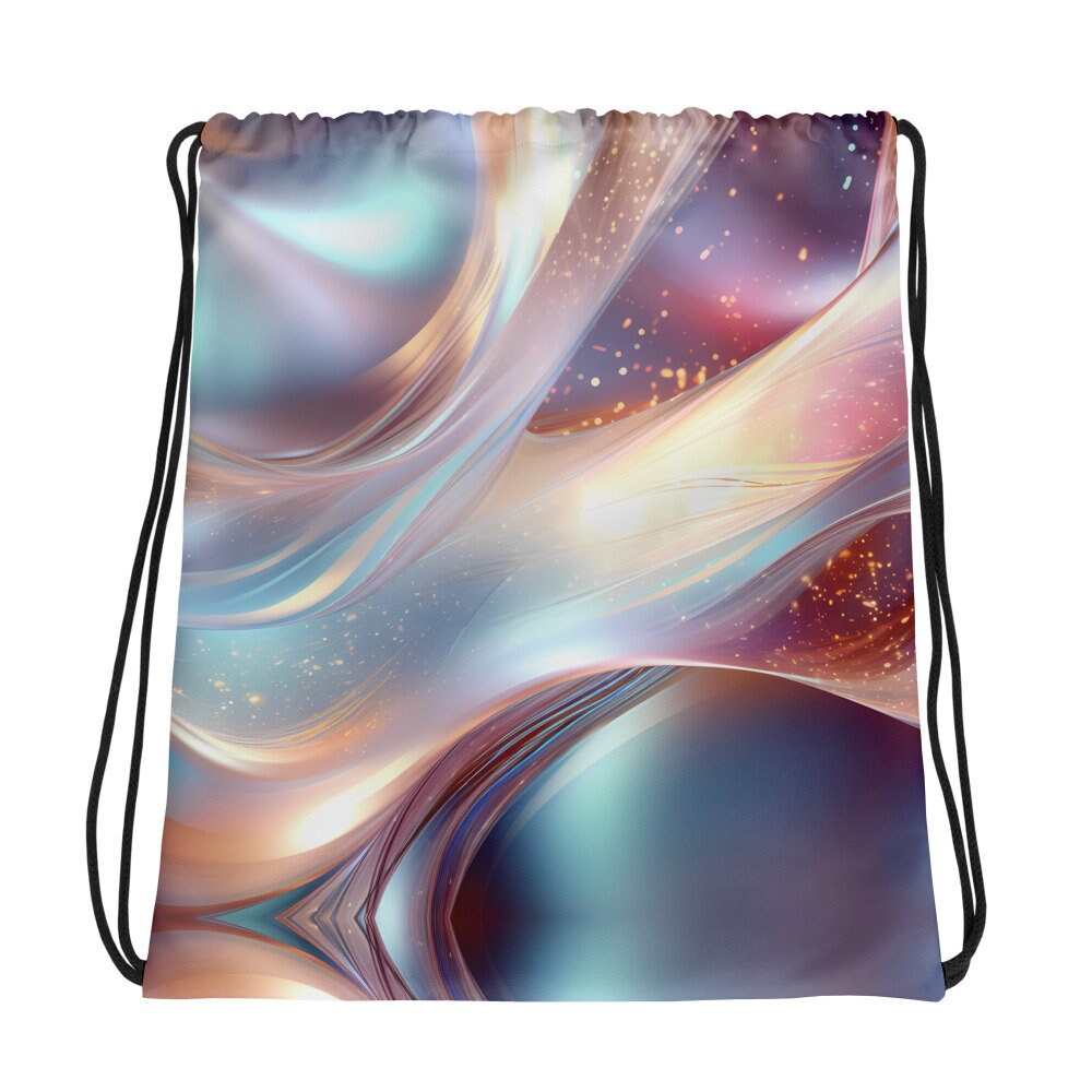 Drawstring bag - Glass like Shine and Shimmer 3