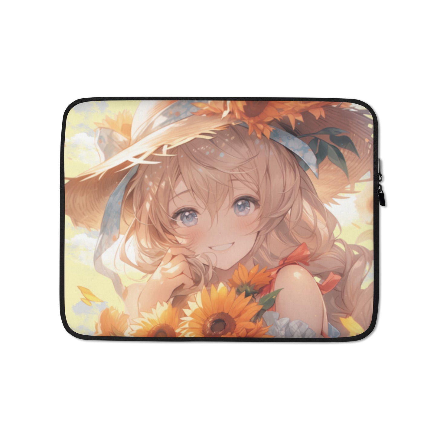 Laptop Sleeve – Anime Sunflower Girl 2