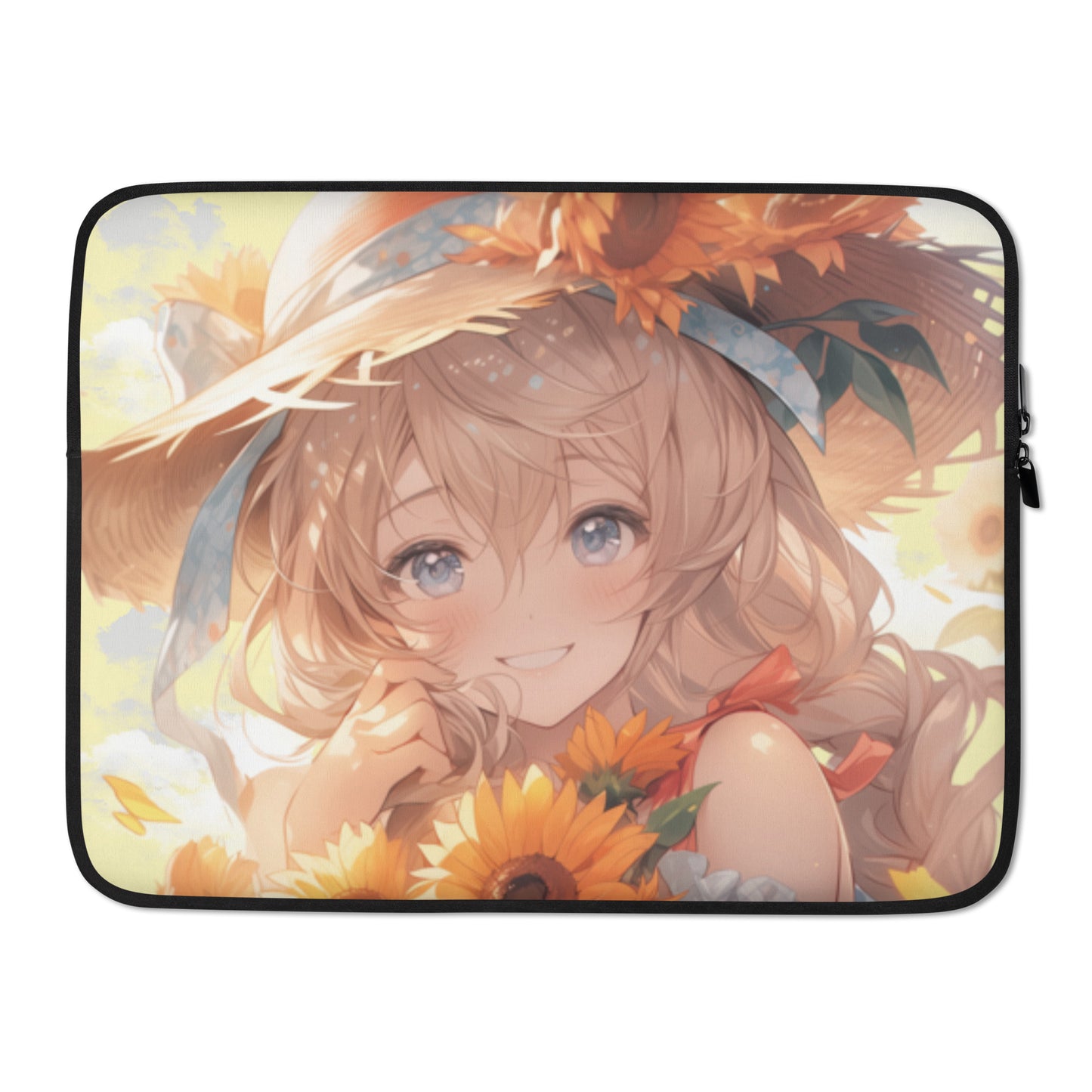 Laptop Sleeve – Anime Sunflower Girl 2