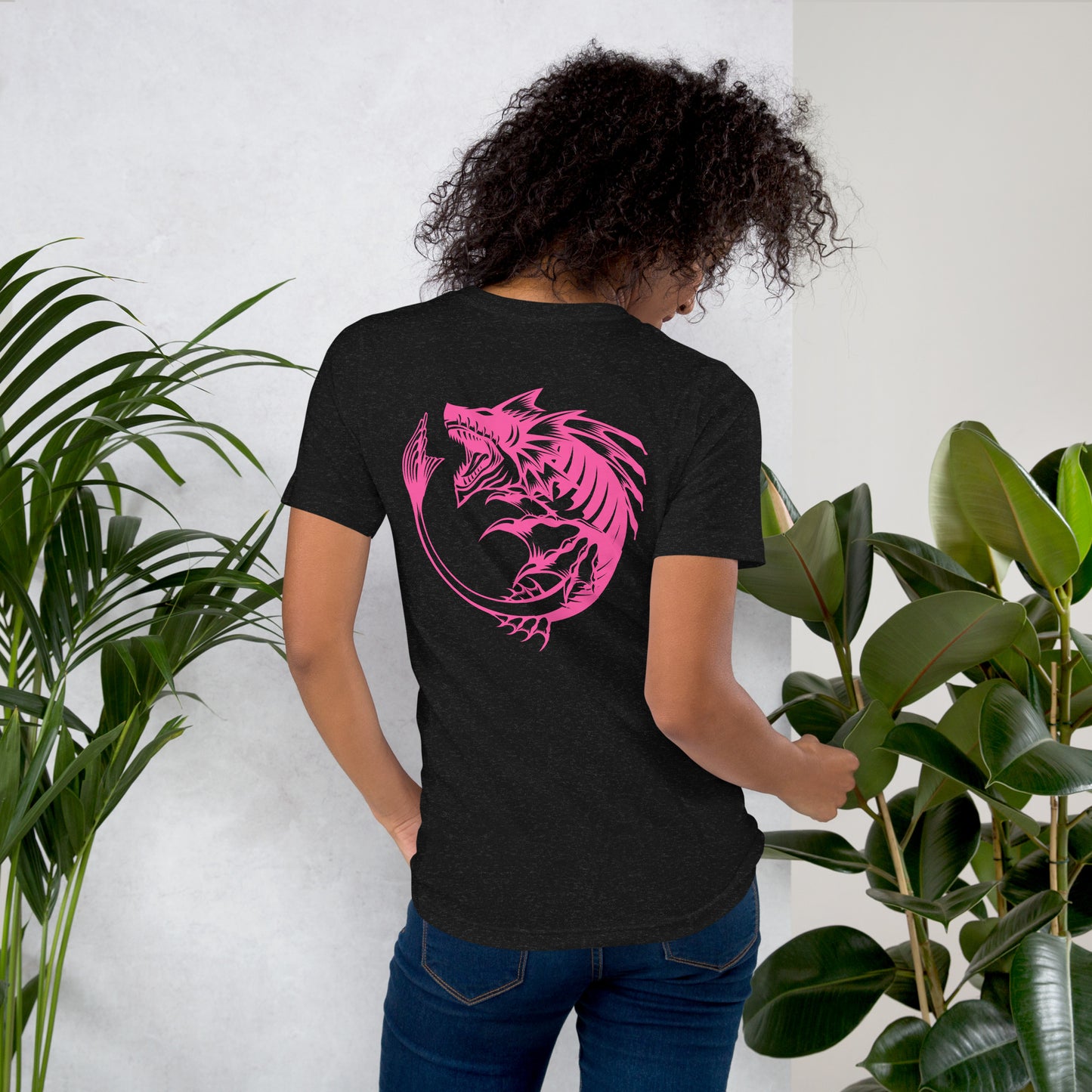 Unisex t-shirt –Pink Sea Monster