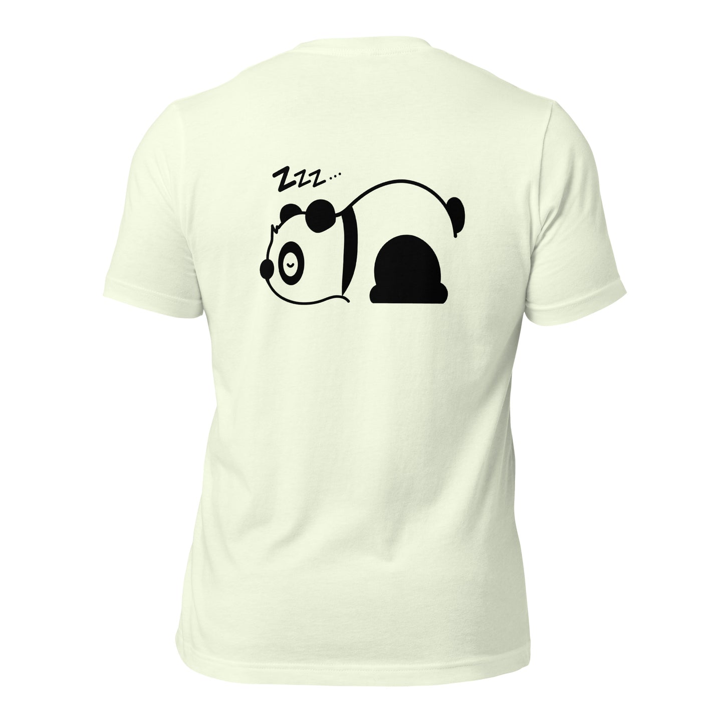 Unisex T-shirt – Monday – With Sleeping Panda