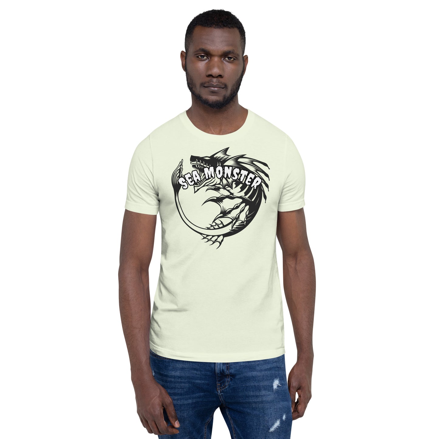 Unisex t-shirt –Black Sea Monster