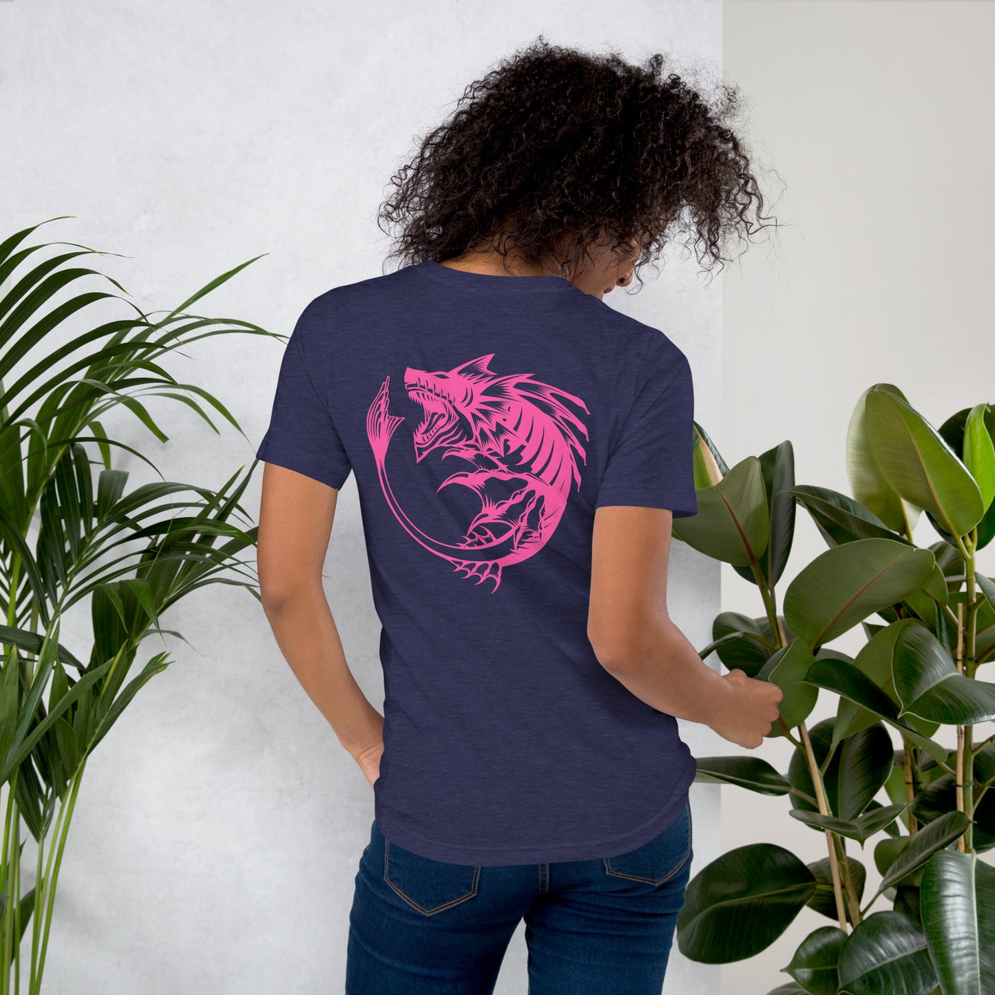 Unisex t-shirt –Pink Sea Monster