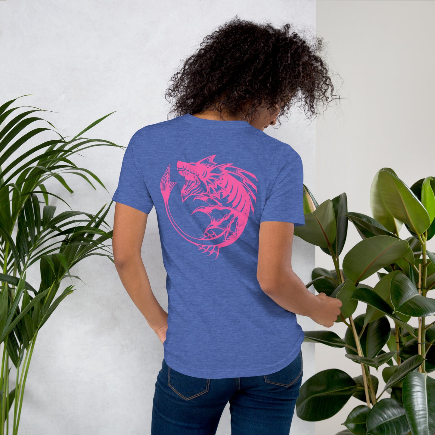 Unisex t-shirt –Pink Sea Monster